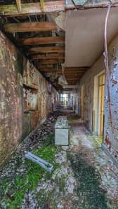 Inside St Brigid's in April . . . HSE says remediation is ongoing 