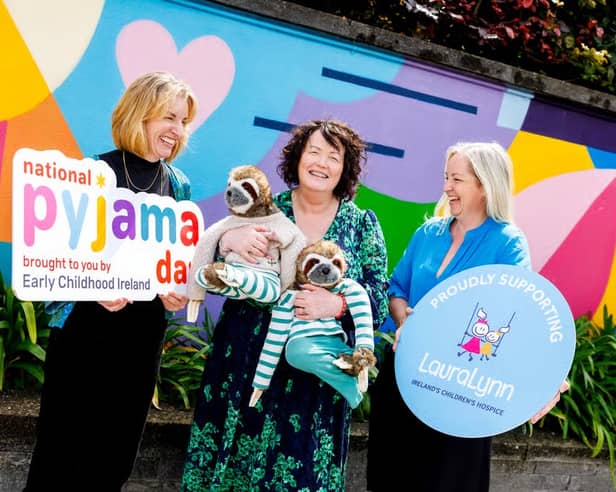 Milica Atanackovic, Director of Membership at Early Childhood Ireland, Teresa Heeney, CEO of Early Childhood Ireland and Kerry McLaverty, CEO of LauraLynn. Pic: Marc O'Sullivan