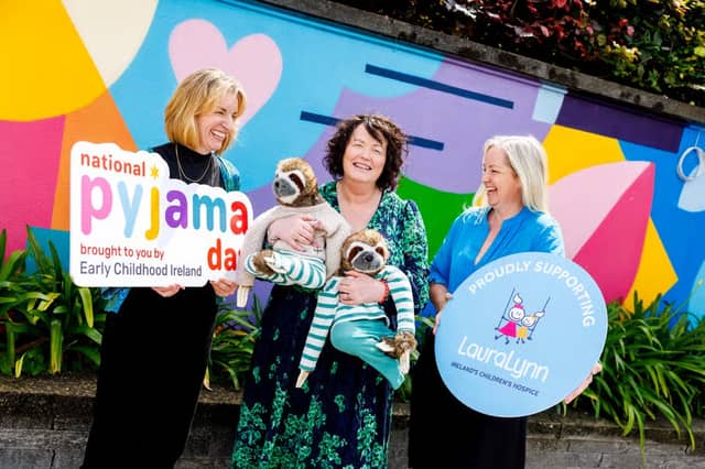 Milica Atanackovic, Director of Membership at Early Childhood Ireland, Teresa Heeney, CEO of Early Childhood Ireland and Kerry McLaverty, CEO of LauraLynn. Pic: Marc O'Sullivan