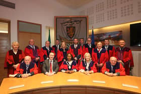 Galway City Councillors at the Council AGM