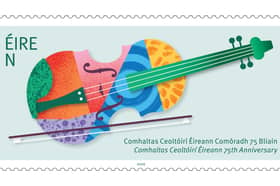 Comhaltas 75th_Stamp