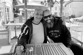Felippe Lopes (right) and Mohamed (left)