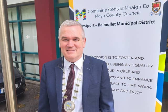 Cllr Brendan Mulroy was elected Chairman of Westport-Belmullet Municipal District