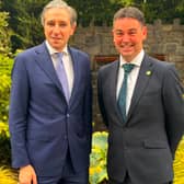 An Tánaiste with North Kildare TD, Joe Neville (FG)
