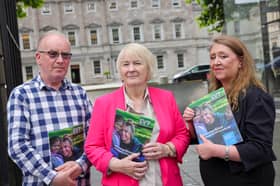 Teresa Ryan, SVP National President and Louise Bayliss, SVP Head of Social Justice with the charity’s pre-budget 2027 submission 