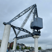 The historic crane on Meagher’s Quay dates back to the early 20th century