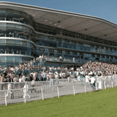 Live action shot from the Galway Races