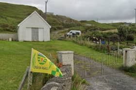 Proposed location of Rossbeg Green Grading Facility