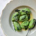 ricotta and spinach gnudi with butter and sage
