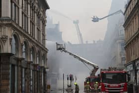 Glasgow Central fire