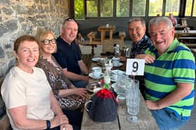 Daniel O’Donnell and friends in The Goodly Barrow Museum in Goresbridge 
