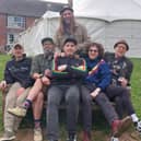 Members of Captain Accident and the Disasters who will play a Clonmel gig
