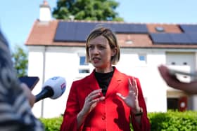 Jenny Gilruth visit to Toryglen