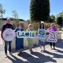 ​Pictured launching Harvest of Health - Liam Clancy, Laois Sports Partnership, Fiona Skehan, Healthy Laois Co-ordinator, Cllr Catherine Fitzgerald, Cathaoirleach of Laois County Council, Sinead Williams, Community Safety Coordinator and Diane Cooper, EduFit.