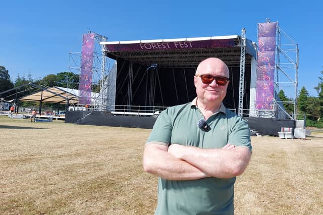 Forest Fest creator Philip Meagher on its new site in Emo.