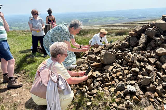​Pictured at the top of Carntogher.