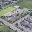 Aerial view of the planned development in Doughiska