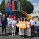 Pictured with Lisa Morris, Manager of Amber at the unveiling of its new €125,000 playground, were representatives from Kilkenny County Council, Tirlán, AIB, Kilkenny Freezbrury and MCKS Charity Ireland who jointly funded the playground’s development. Funding was also provided by Cuan, the domestic, sexual and gender-based violence agency, Tomar Trust and the Carne Group.