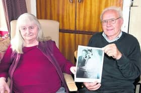 Kenagh couple Paddy and Gertie Egan celebrating their Golden Wedding anniversary