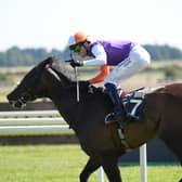 Johanna Walsh winning the Juddmonte Irish Oaks