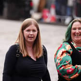 Gillian Mackay with Cara McKee