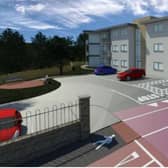 Artist's impression of proposed Oldtown apartment block