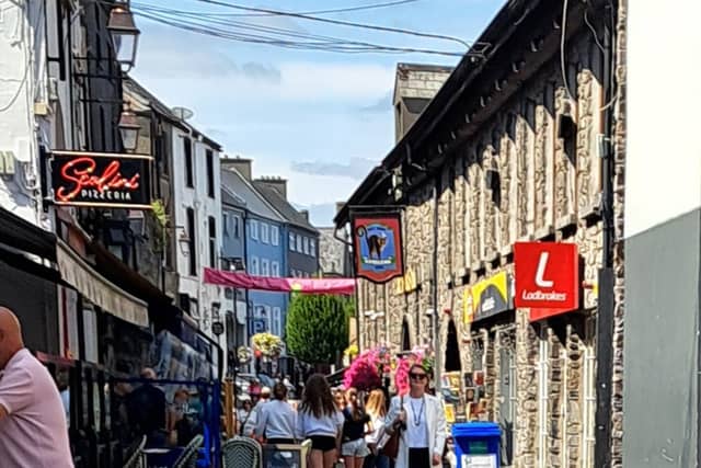 A busy Kieran Street in Kilkenny City