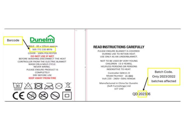 Customers are advised to stop using the product immediately