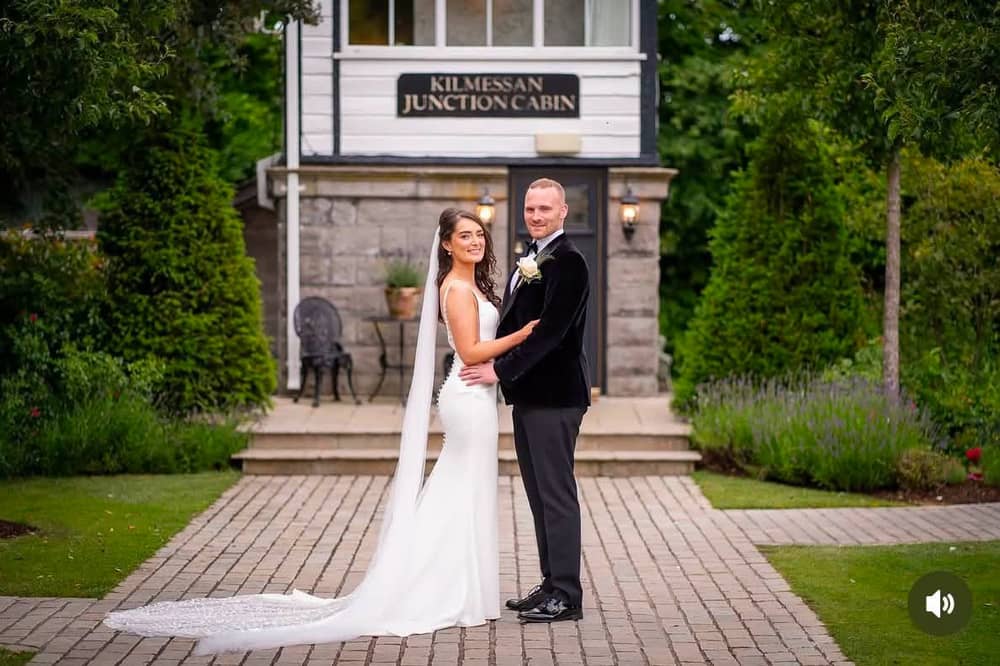 Newlyweds Gillian Farrell and Niall O’ Farrell