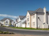 Newbuild houses on a Scottish estate