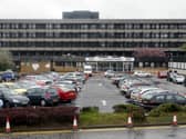 External view of Monklands Hospital