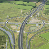M17/M18 motorway intersection