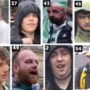 Pictures of people that police want to trace