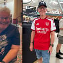 Brad before and after