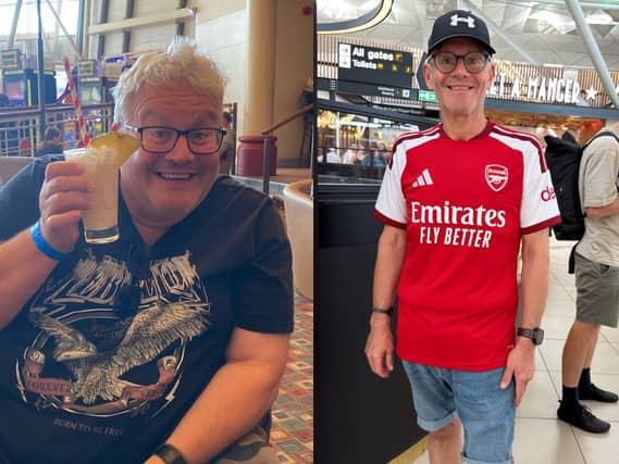 Brad before and after