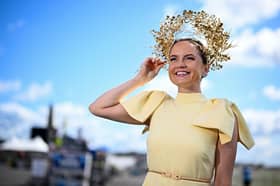   Laura Durkan, from Horse and Jockey, during day four of the Galway Races Summer Festival 