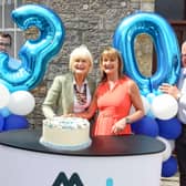 A party in celebration of this milestone achievement for the people of the area was held on their premises and Marian Harkin TD, Minister of State for Further and Higher Education, Research, Innovation and Science joined Seamus McGourty (Chairperson), Pauline Murray (Manager) and Eugene Kelly (a founding and current board member) to cut the cake celebrating its anniversary on Saturday.  