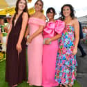 Longford girls enjoying Ladies Day at Galway Races on Thursday, July 30. Ciara Gardner,Gemma McHugh, Lauren Killian and Orla McGann 