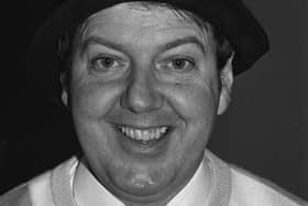 Jimmy Cricket in his trademark hat