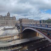 A view of North Bridge in Edinburgh