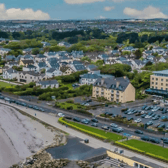 Salthill Hotel looking onto Galway Bay