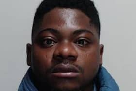 Handout mugshot of Osarenkhoe Atutie