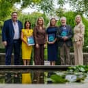 Pictured at the launch in Butler House were Lar Power Chief Executive, Kilkenny County Council; Deirdre Cullen, Leas-Cathaoirleach, Kilkenny County Council; Virginia Teehan, Heritage Council Chief Executive; Regina Fitzpatrick Kilkenny County Council Heritage Officer, Senator Malcolm Noonan and Fiona Deegan, Director of Services Kilkenny County Council