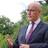 John Swinney visit to The Bughties Care Home