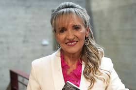 Martina Anderson at the Derry launch of her autobiography 'Choosing the Struggle' in An Cultúrlann, Derry.