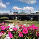 The current main bridge (also known as St Conleth’s Bridge) in Newbridge