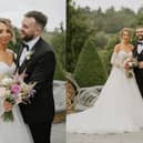 Newlyweds Colm Egan and Sharon Rabbitt on their wedding day recently