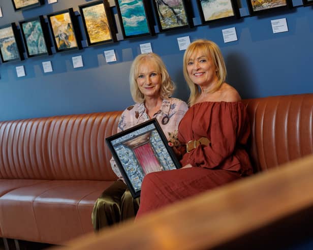 Eleanor Shanley and RTE broadcaster Mary Kennedy. Photo: Dylan Vaughan