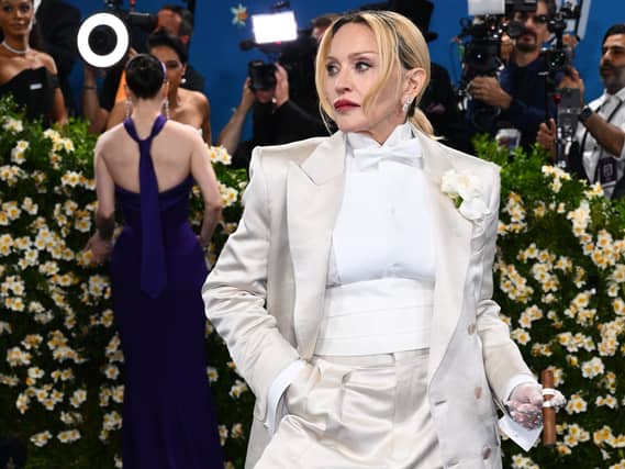 Madonna at the The MET Gala 2025 in New York