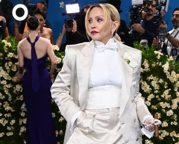 Madonna at the The MET Gala 2025 in New York